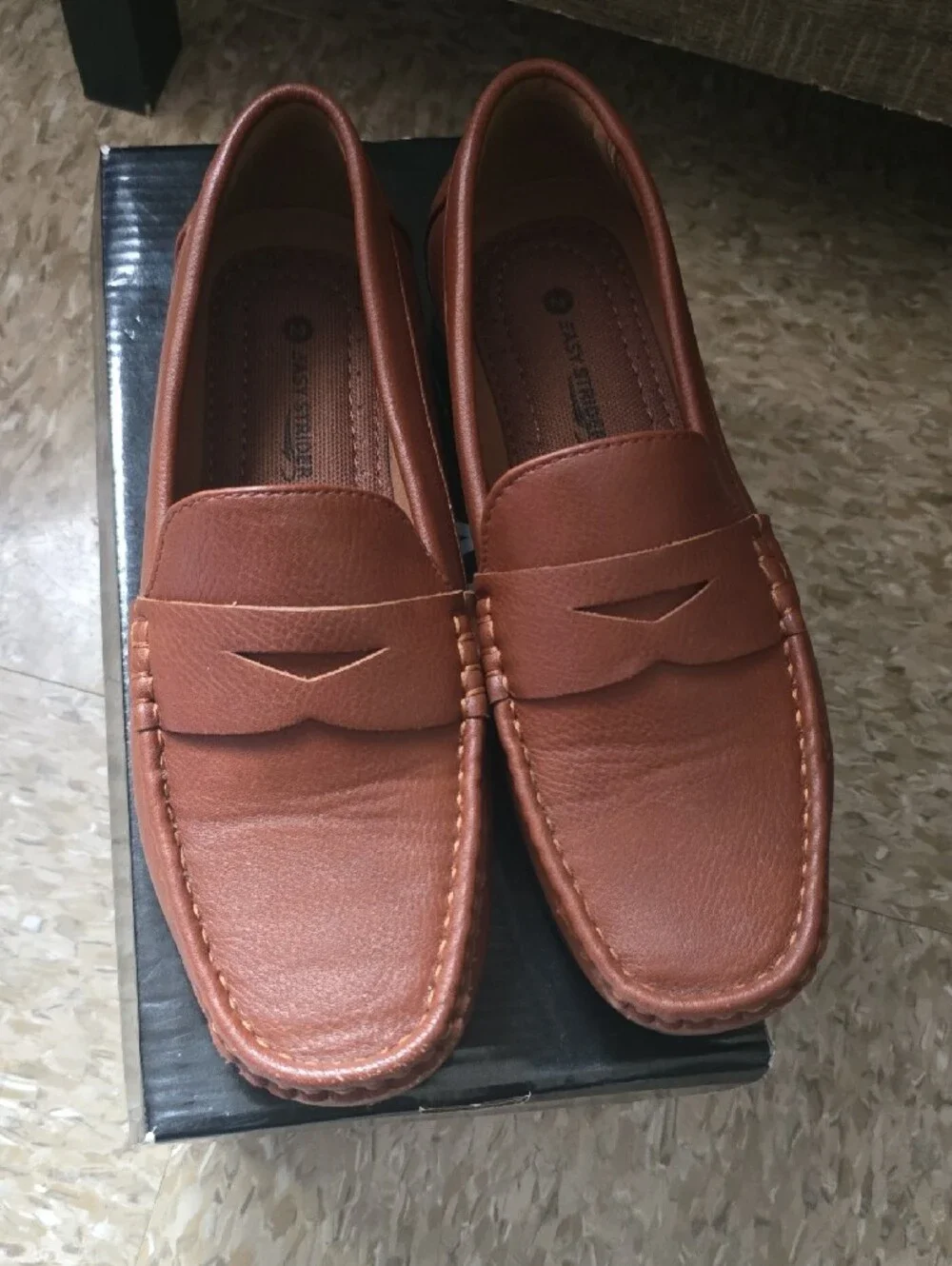 Kids Brown Dress Penny Loafers - Youth Dress Shoes